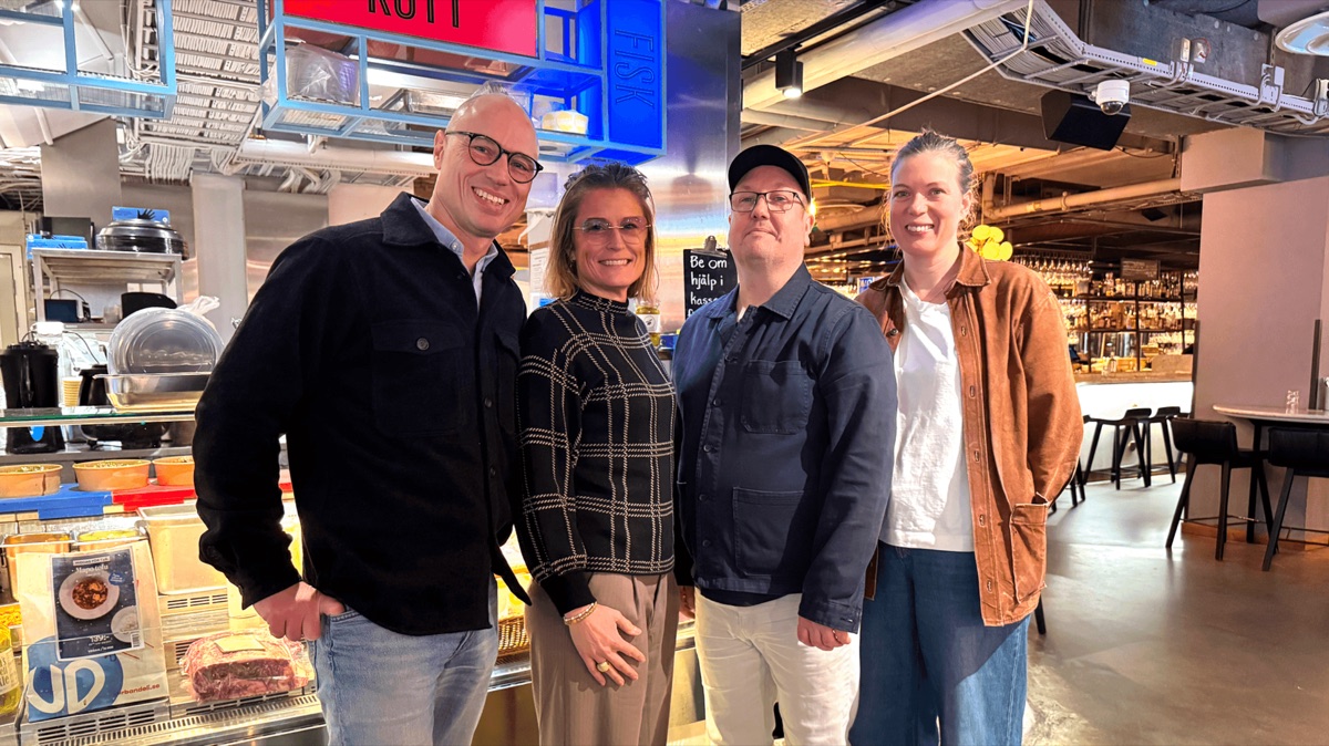 Teamet på Urban Deli tillsammans med Guestrix